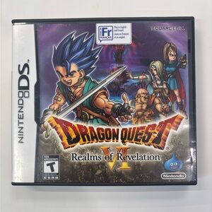 Dragon Quest VI Realms of Revelation Nintendo DS CIB Complete JRPG Square Enix